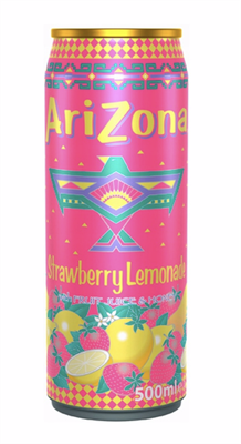 Arizona Strawberry Lemonade Fruit Juice & Honey 500мл 6ofiQXmEhO1fFzspSUA0s2 - фото 11409