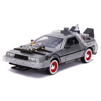 Модель Машинки Hollywood Rides Back to the Future 3 1:24 Time Machine Primer Brushed Raw Metal 32166 DcblXIvghpzfkas0Rfcrz3 - фото 11502