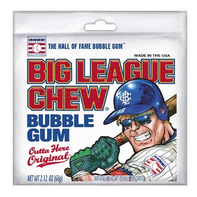 Big League Chew Original Bubblegum - фото 15996