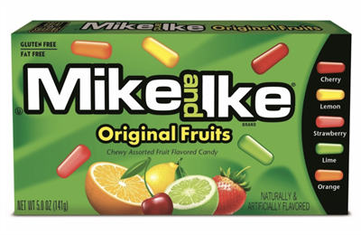 Конфеты Mike and Ike оригинальный фрукт  141г sXbkZ17AjPKjishBWg5Vu2 - фото 16304