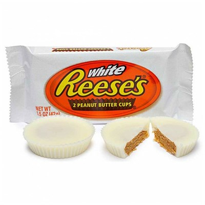 Тарталетки Hersheys Reeses White peanut butter cup 39г - фото 16777