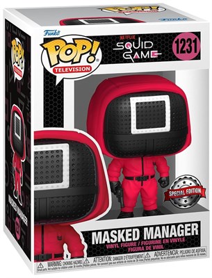 Фигурка Funko POP! TV Squid Game Square Masked Manager (Exc) 65169 IwHA3sQfg94gUDAT8I01e3 - фото 18264