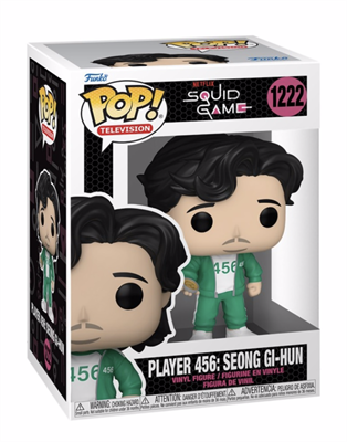 Фигурка Funko POP! TV Squid Game Player 456 Seong Gi-hun (1222) 64795 A2mr0o37hoCJ3fVSeEw901 - фото 18473