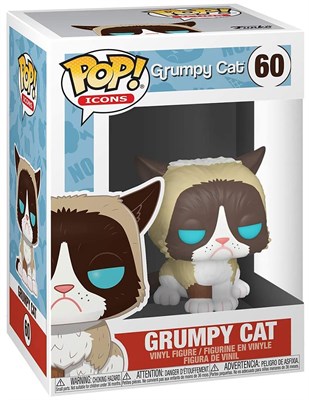 Фигурка Funko POP! Icons Grumpy Cat (60) 34107 tJ2oeUNajUT6P-77UkWAN2 - фото 18475