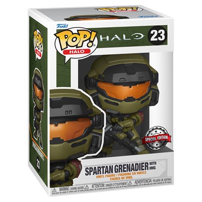 Фигурка Funko POP! Games Halo Infinite Spartan Grenadier with HMG (Exc) (23) 59337 S9oGeoFBhYvmw8bBlNDK02 - фото 18483