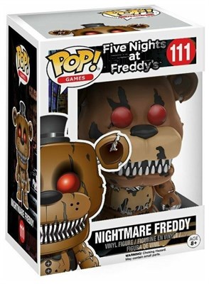 Фигурка Funko POP! Games FNAF Nightmare Freddy 11064-PX-1C4 (111) YPt0sowHgW5WyNF1bdWX70 - фото 18486