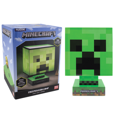 Светильник Майнкрафт Крипер Minecraft Creeper Icon Lamp PP7992MCF C3LBuiG9gd8hKOPPZ6CEs0 - фото 19920