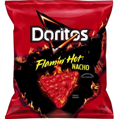 Doritos Flamin' Hot Nacho 28,3г - фото 21283