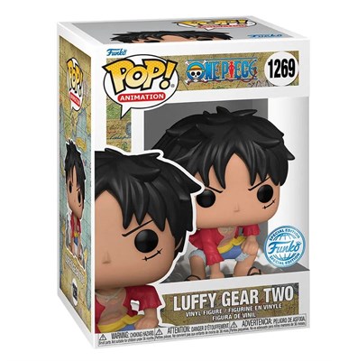 Фигурка Funko POP! Animation One Piece Luffy Gear Two w/Chase (Exc) (1269) 62646 aqUt7FvagydbW9VwJ2zcJ1 - фото 22507