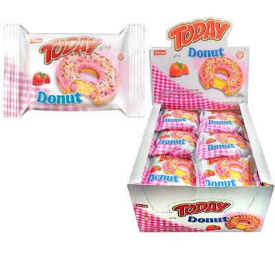 Кекс Today Donut Клубника 50г - фото 9590