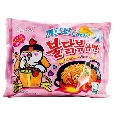 Лапша Samyang б/п со вкусом Курицы и соуса Карбонара острая 130г zhUaG7EXhnFMwMLwKLeAc1 - фото 9935